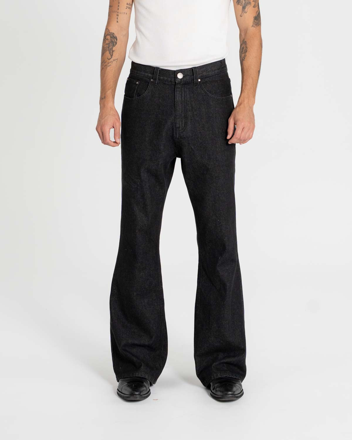 Bootcut -Jeans schwarz